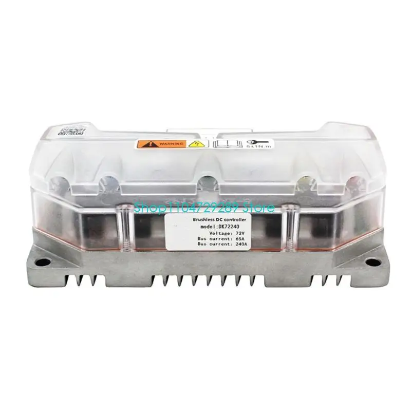 D8KE Electric Motor Controller 72V 240A Phase Current For E Bike Sine Waving Technology