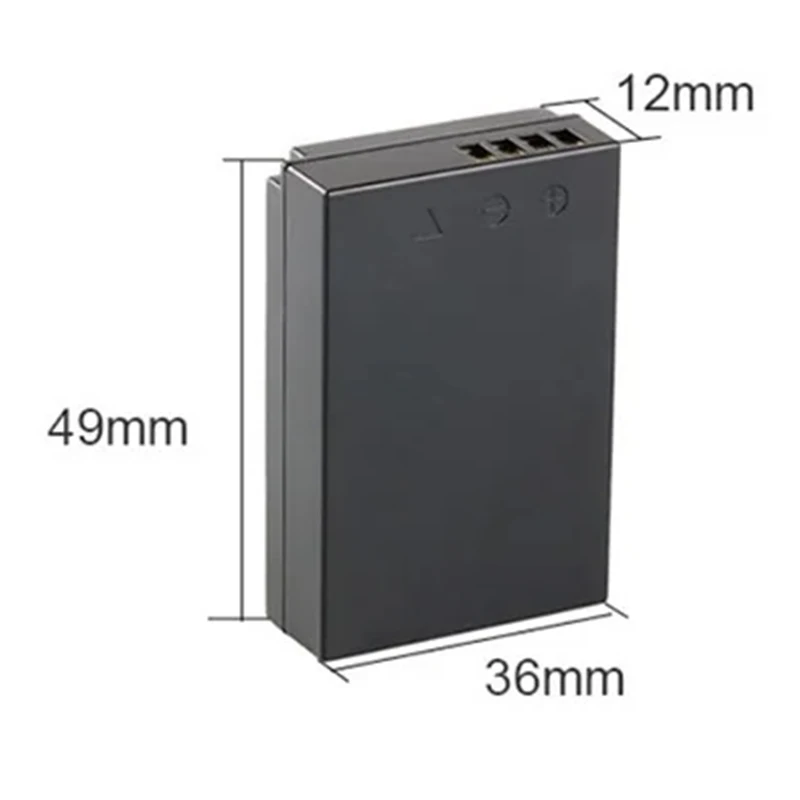 LPE12 LP-E12 LP E12 Camera Battery 1800mah For Canon Rebel SL1 100D Kiss X7 EOS-M EOS M M2 EOS M10 M50 M100 Digital Batteries