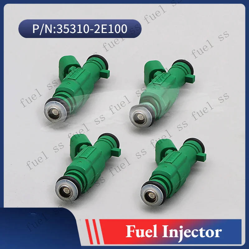 S+ Set of (4) Fuel Injectors 35310-2E100 For Hyundai Kia #35310-2E100