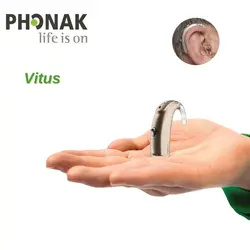 Phonak Vitus Hearing Aids Original 120dB Strong Power Hearing Aid For Severe Deafness,6 Channles Programmable Ear Care Aids