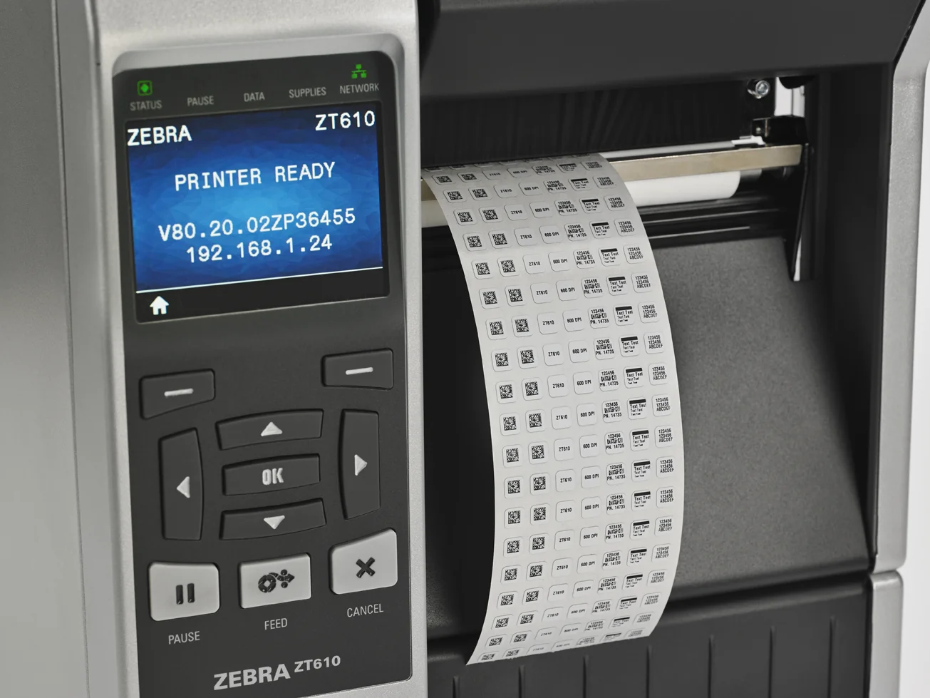 Промышленный принтер этикеток  – обзор и цена Barcode Label Printer Industrial