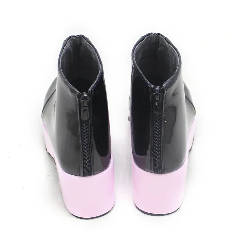 Sukoya Kana Cosplay Shoes Halloween Carnival Boots PU Leather Shoes Vtuber Cosplay Props Big Size Custom Made