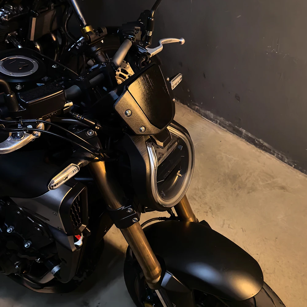 Für Honda CB650R CB 650 R 2024 2025 2026 Motorrad Sport-Windschutzscheibe Motorrad-Frontwindabweiser mit Halterung Luftverkleidung – Detail 5