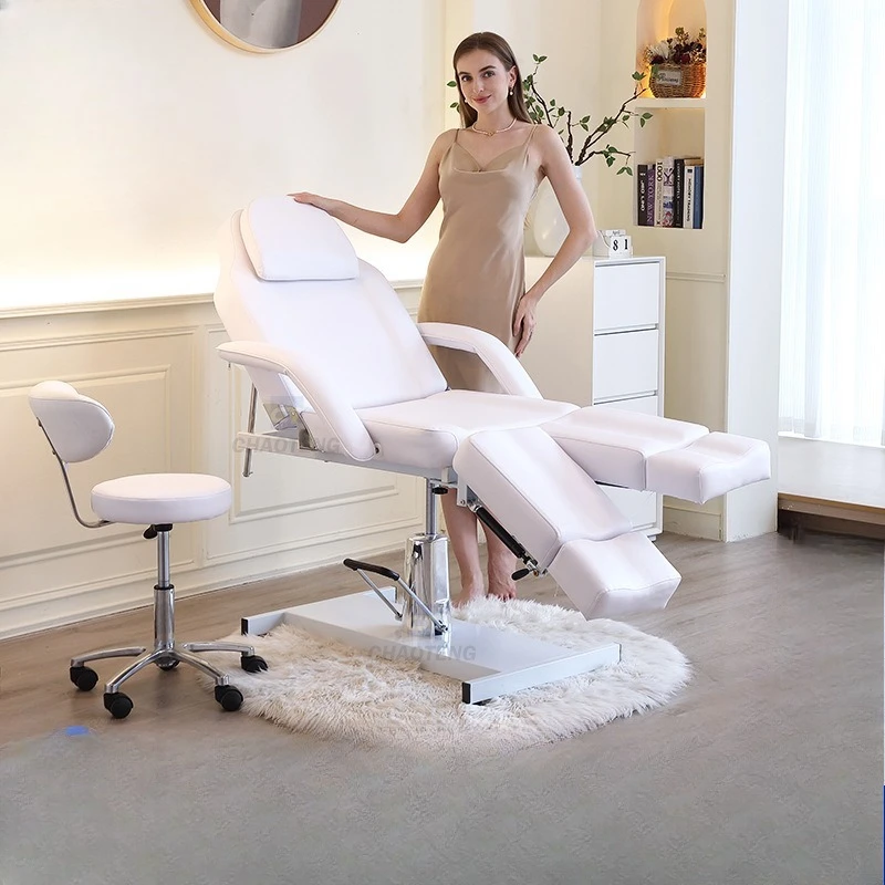 

Beauty bed folding bed tattoo traditional Chinese medicine massage hydraulic split legs massage beauty salon special