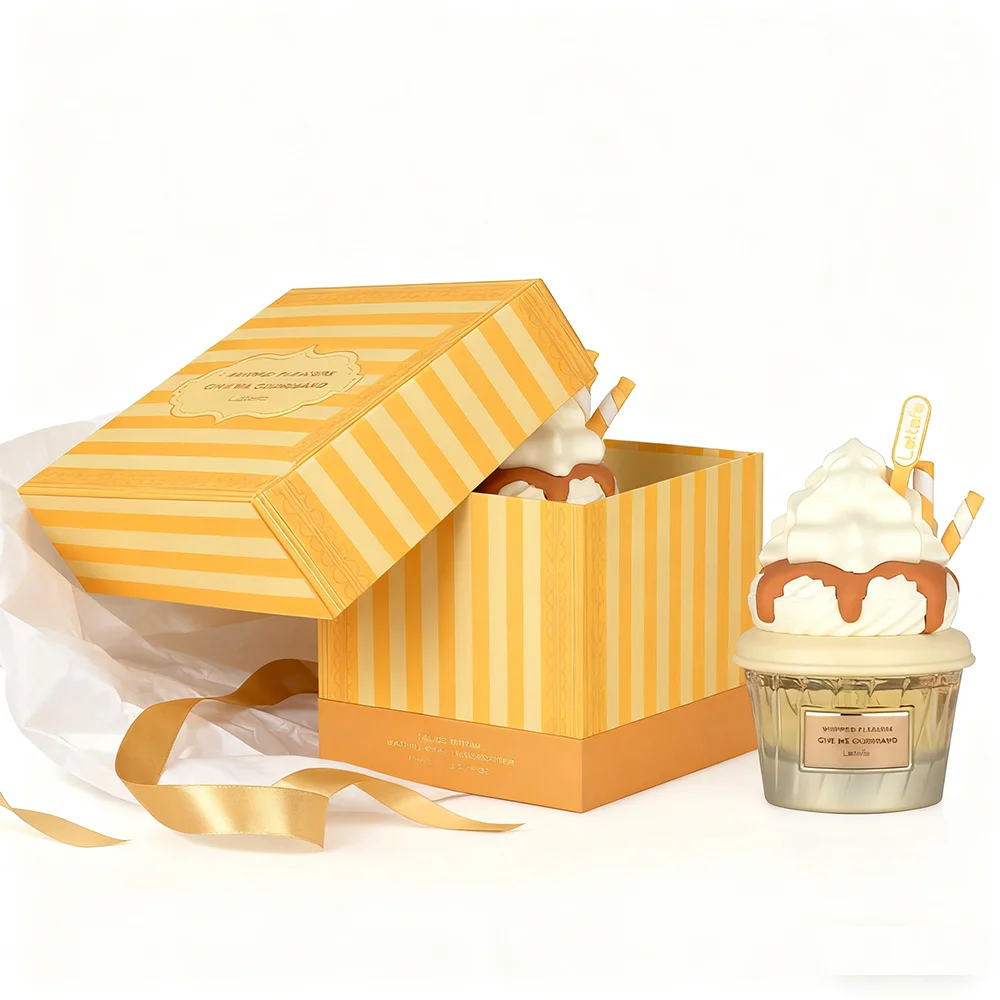 75 مل لاتافا متعة مخفوقة أعطني جورماند طعام لذيذ مخلوط مع عطر الشرق الأوسط عطر كراميل الذواقة للجنسين