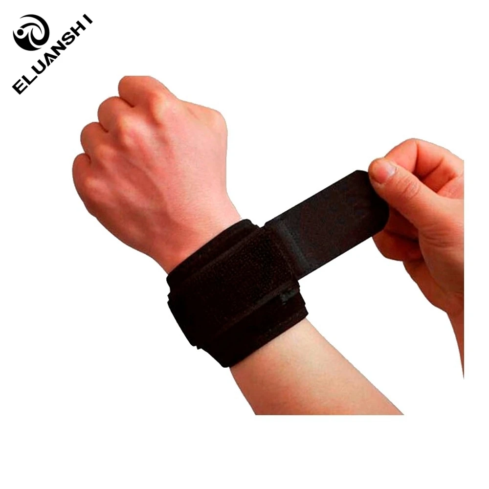 2Pcs Adjustable Sport accessories Wristband Wrist Brace Wrap Bandage Support Band Gym Strap Safety Tennis Fitness Protector