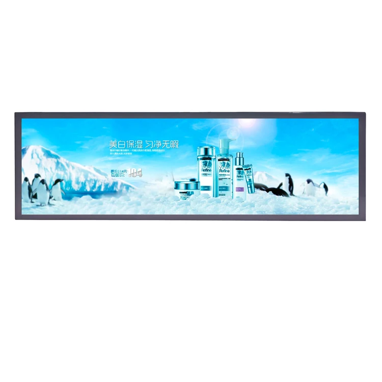 29.4 Inch Ultra Wide Stretched Bar Lcd Hdm1 Bus Advertising Screen