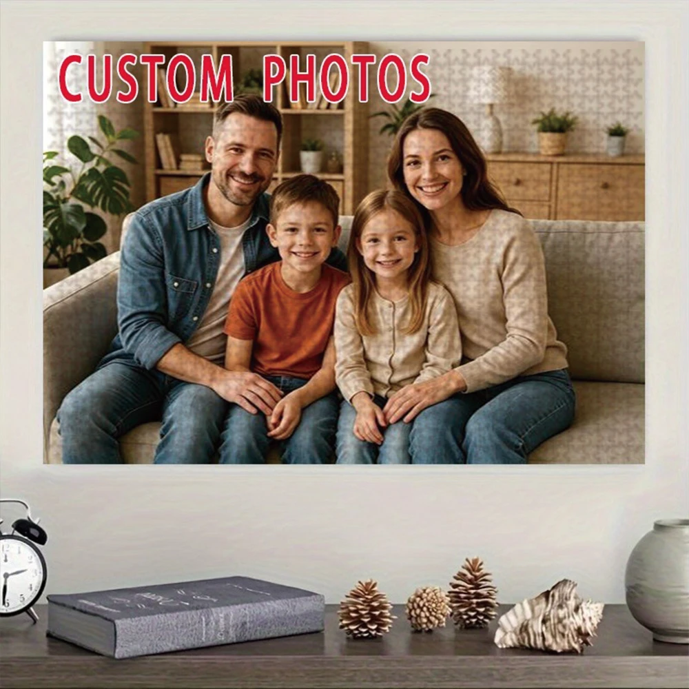 35/300/500/1000pcs Personalized Custom Photo Puzzle Wedding Photos This Personalized Puzzle Can Be A Unique Gift For Family