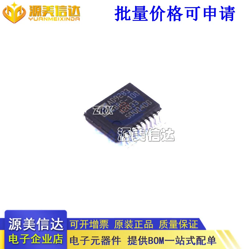 2 Pçs/lote Novo Original AD9283BRSZ-RL100 AD9283BRSZ-100 SSOP20 Conversor Analógico Digital