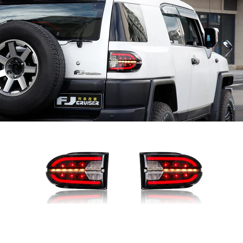 Nuovo gruppo fanale posteriore per Toyota FJ Cruiser fanale posteriore modifica segnale lampeggiante luce freno a LED