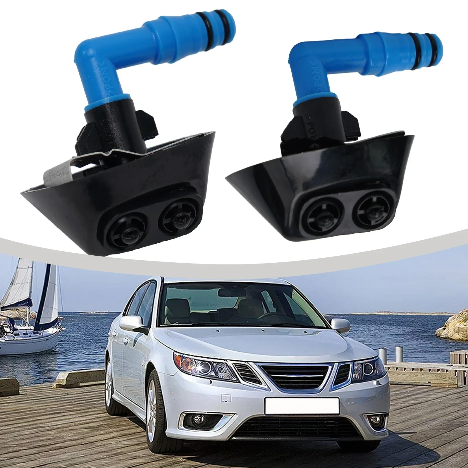 

Headlight Washer Nozzle Water Sprayer for Saab 93 93 2003 2012 Efficient Cleaning Solution for Your Headlights