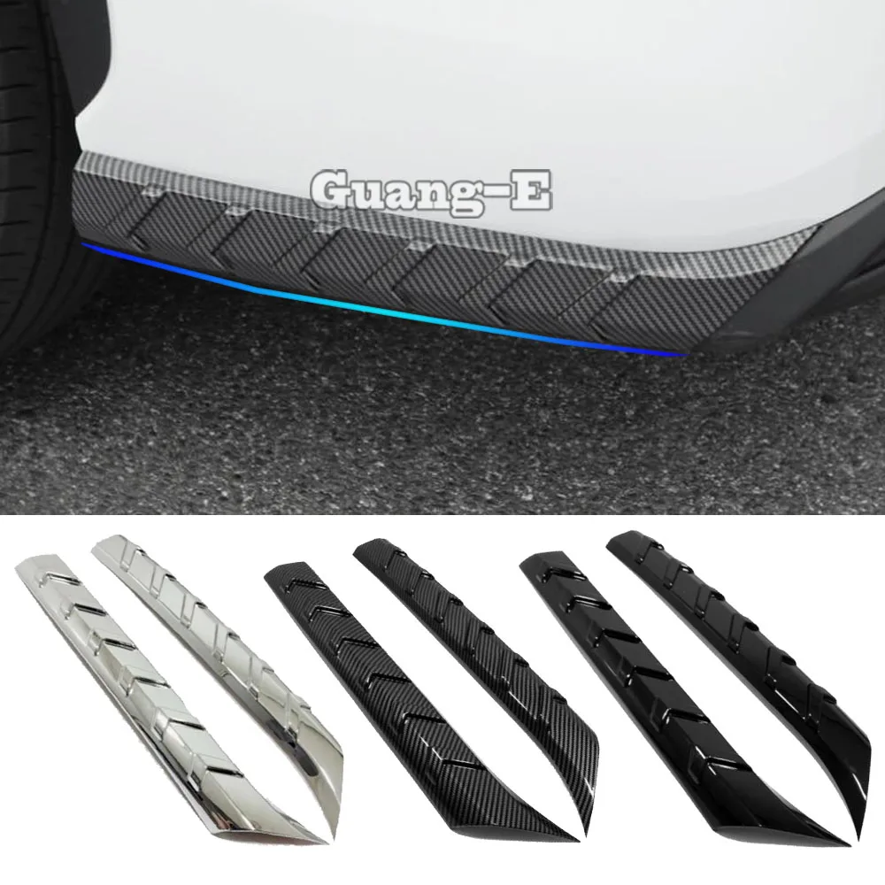 

Боковой задний бампер, угловая накладка, защита для Toyota Highlander Kluger 2020 2021 2022 2023 2024 2025 + хромированный внешний вид автомобиля, 2 шт.