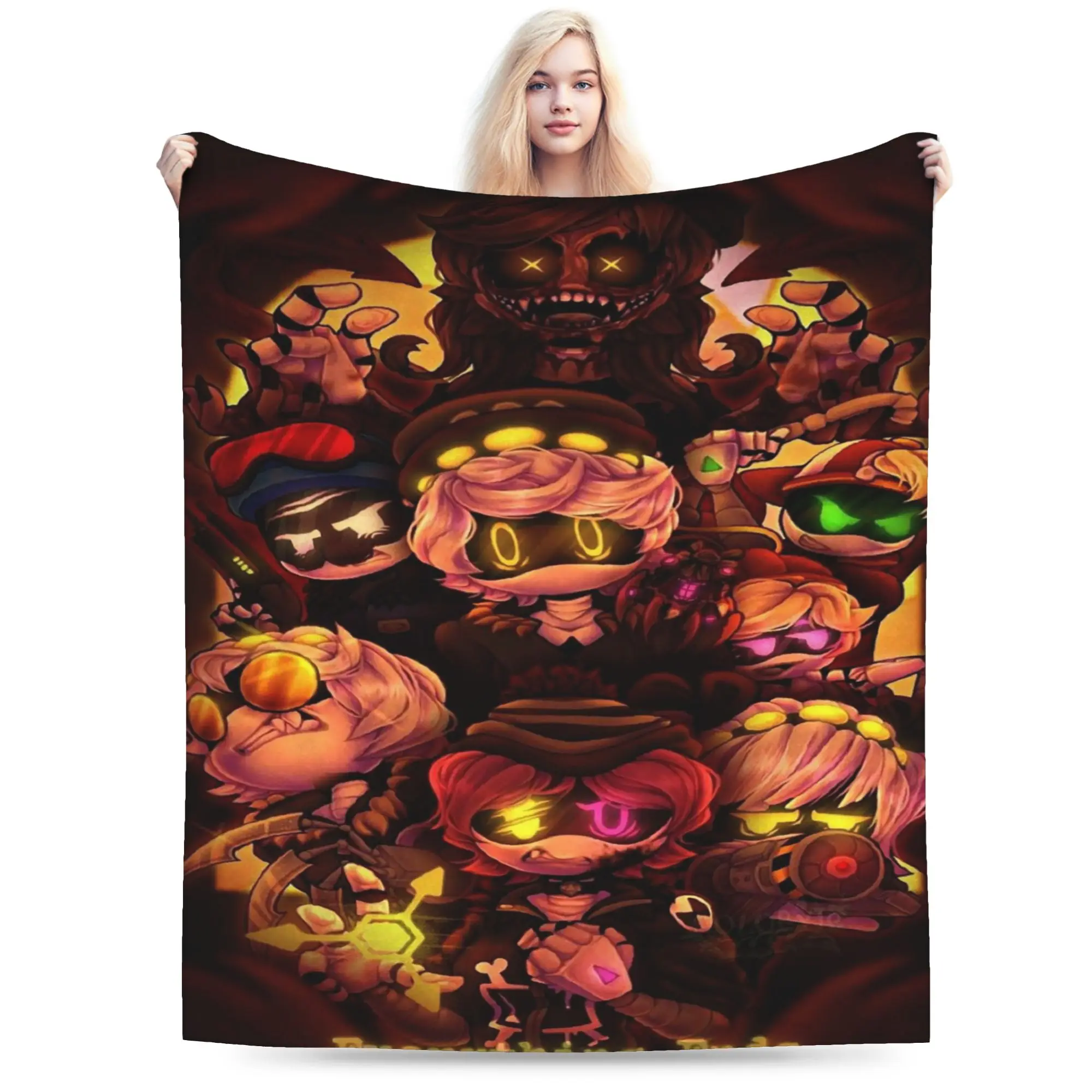 Super Soft Murder Drones Throw Blanket Premium Fleece Flannel Lightweight  Bed Blanket Fuzzy Plush Blankets All Season Use