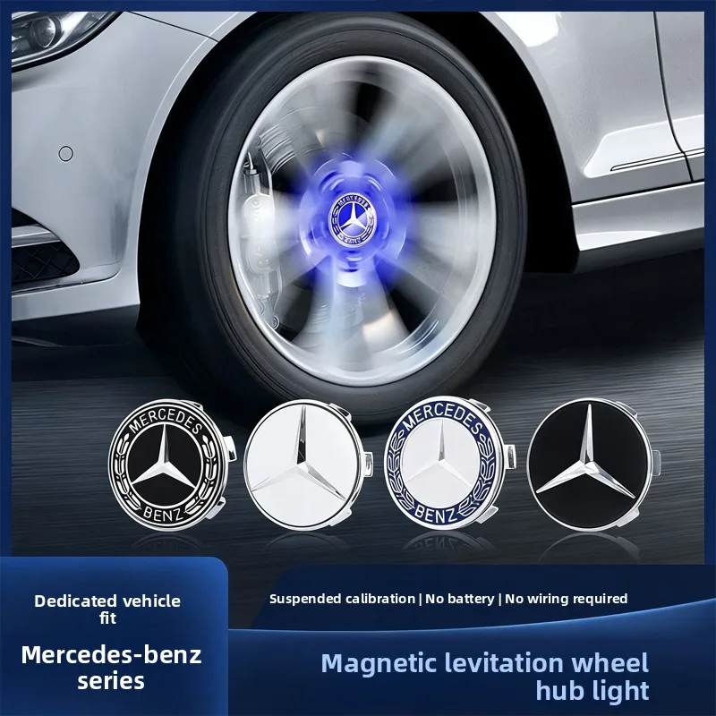 

Hub Light Car Floating Illumination Wheel Caps LED Light Center Cover for Mercedes-Benz W177 W205 W206 W213 W214 W216 W222