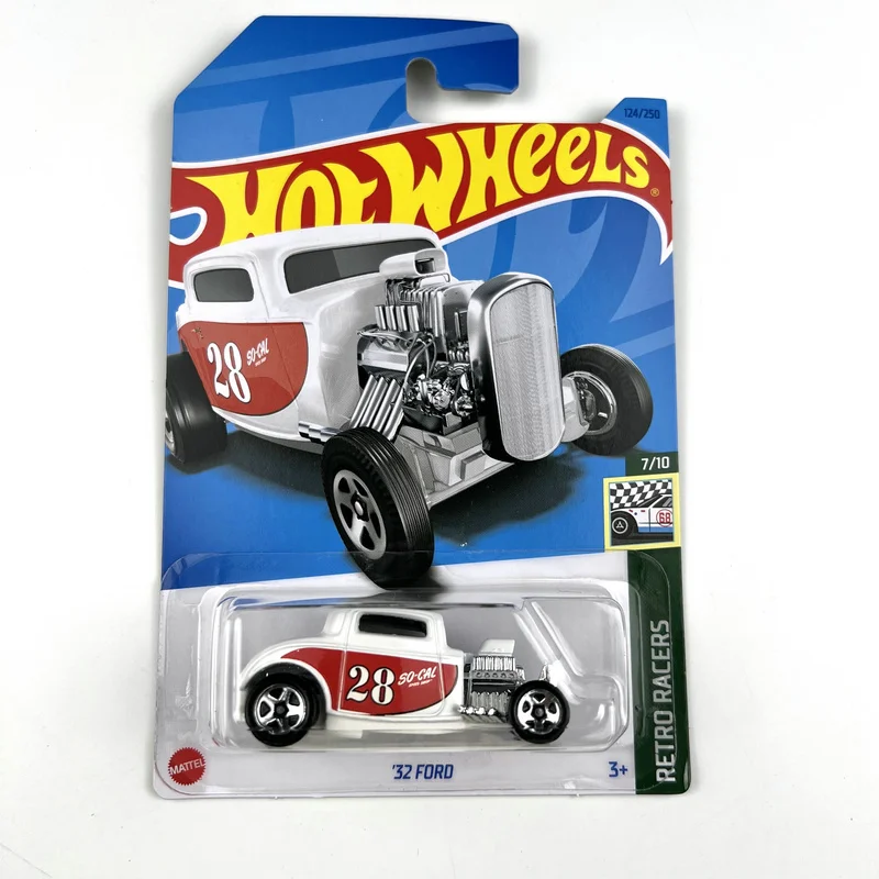 2023-124 Hot Wheels Cars 32 FORD 1/64 Metal Die-cast Model Toy Vehicles