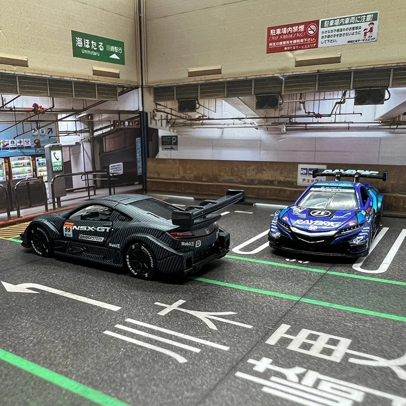 TAKARA TOMY Tomica TPR Honda NSX-GT coche de carreras escala 1/64 coches de aleación juguete vehículo de Motor Diecast Metal modelo regalo para niños niño