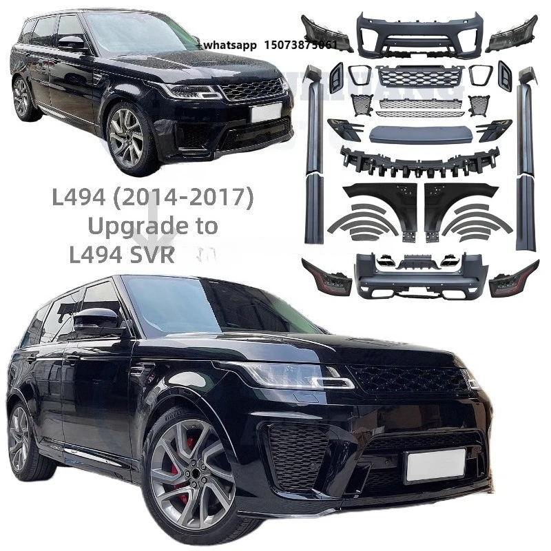 

Body Kits for Sport 2014-2017 L494 Upgrade 2022 SVR Car Bumpers Front Bumper SVR Bodykit Headlight Taillight