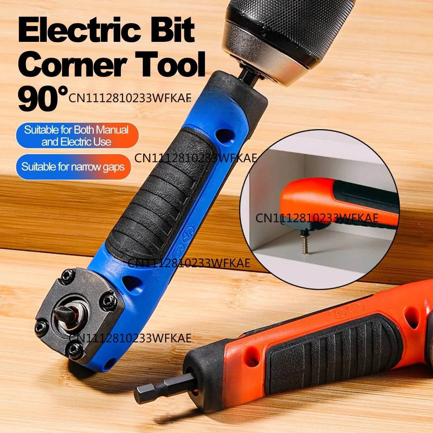 Right Angle Attachment Electric Screwdriver Repair 90 Degree Corner Device Screwdriver Socket Adapter Drill Bit Corner Adapter