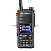 ZASTONE UV008 DMR Walkie Talkie Digital Two Way Radio Dual Band 10W Dual Time Slot Walkie-talkie GPS AES265 Encryption IP67
