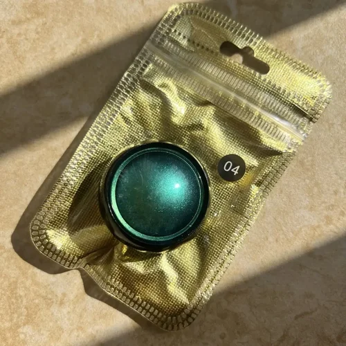 Imagen 2 del producto Sombra de ojos Camaleón de alta pigmentación, paleta de sombra de ojos metálica Multi cromado, brillo de ojos, sombra de ojos, brillo, gradiente cosmético