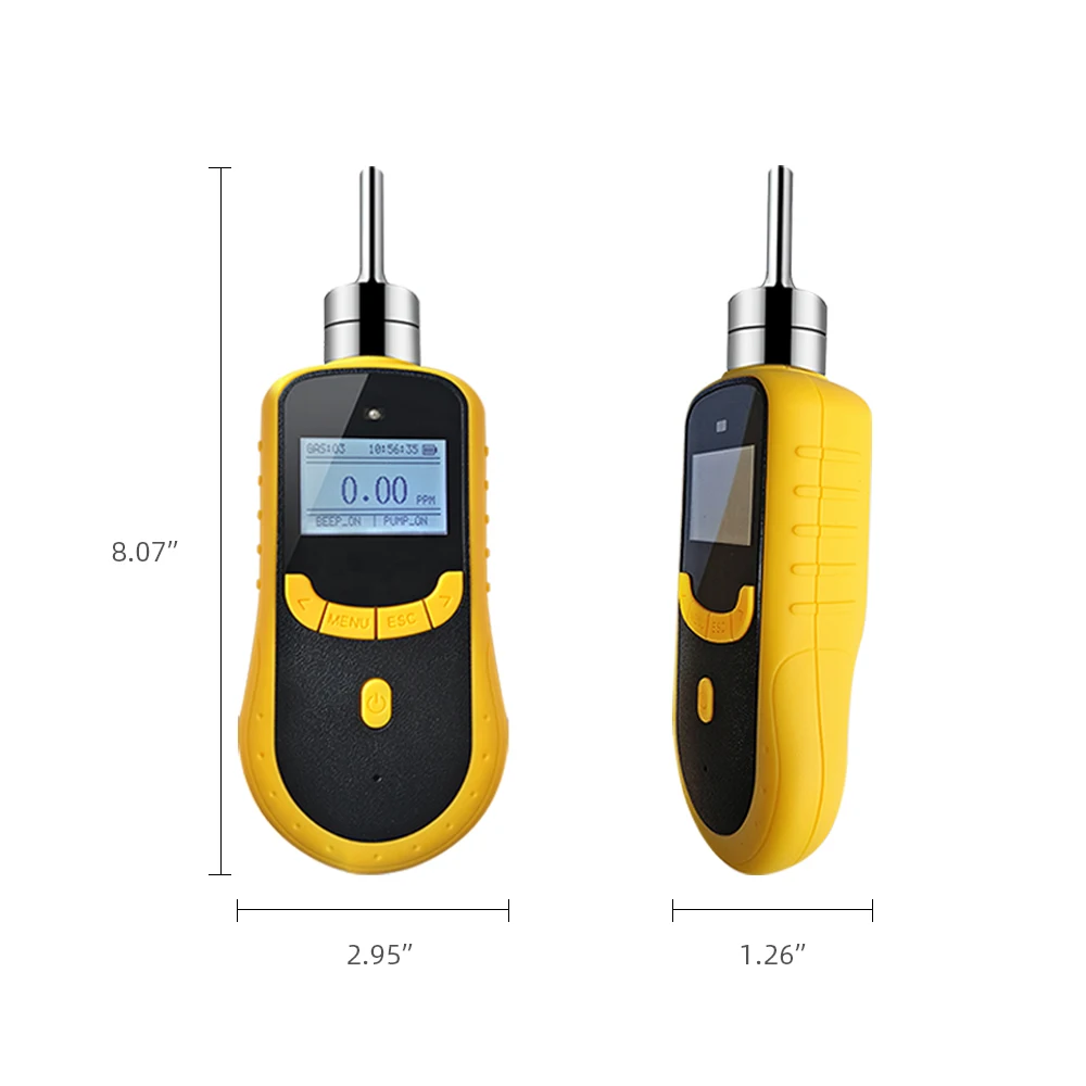 Qlozone-Sensor de concentración de ozono portátil, Detector de Gas de alta precisión