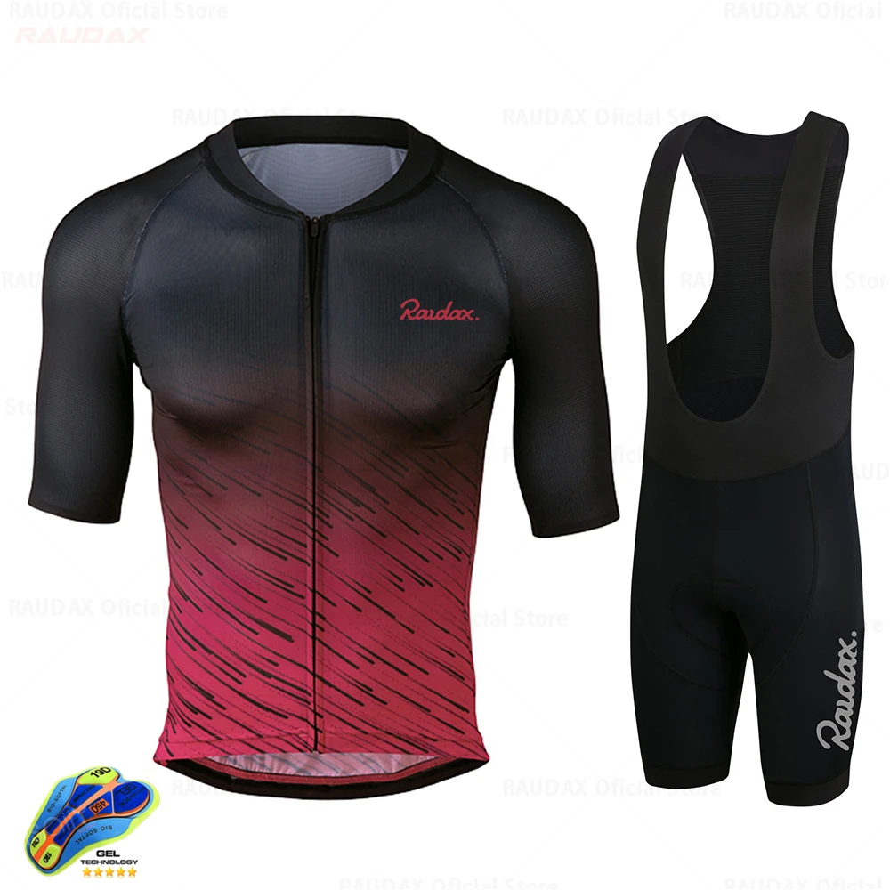 2025, Raudax Radtrikot, Rennrad, Kleidung, Hemden, atmungsaktiv, Mountainbike-Kleidung, Sportbekleidung, Fahrradbekleidung