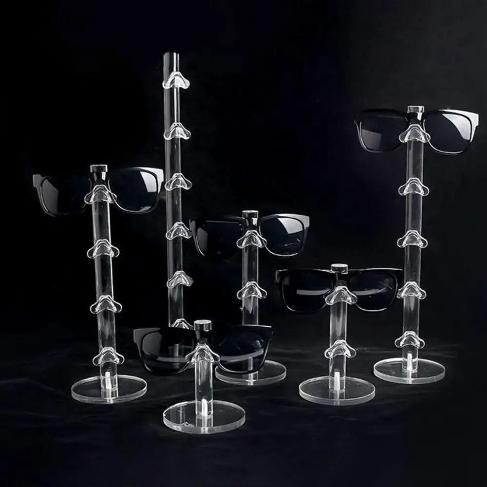 

Organizer Acrylic Glasses Display Stand Sunglass Display Rack Glasses Display Props Glasses Holder Transparent Glasses Rack