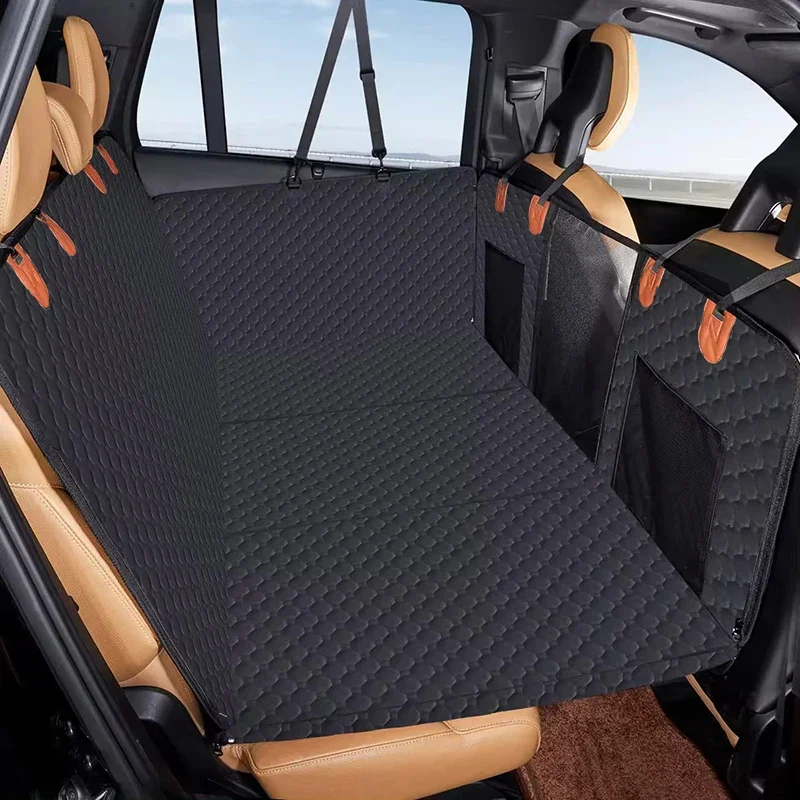 Imagem -04 - Estendido Dog Car Seat Cover Pet Banco Traseiro Impermeável e Anti-derrapante Mat Caminhão Suv Produtos