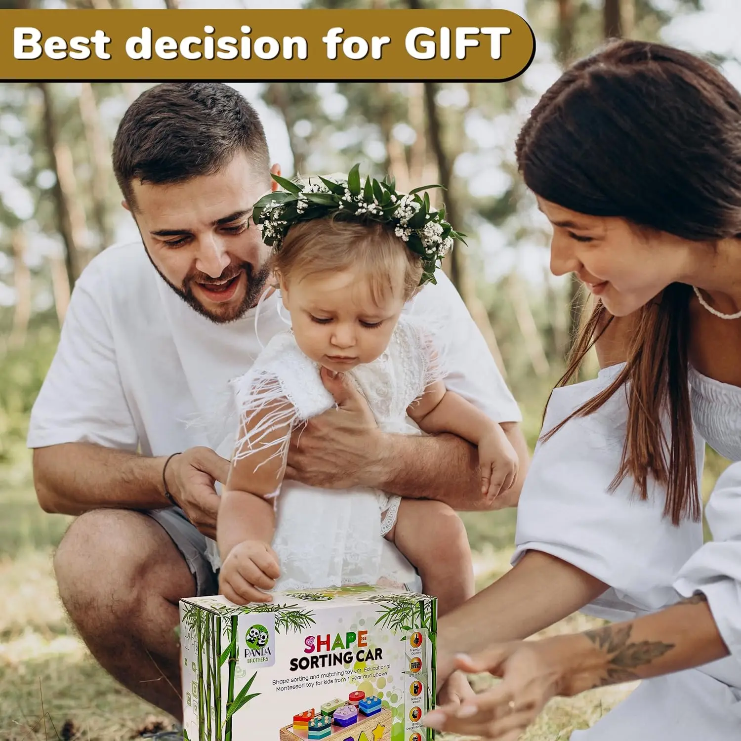 لعبة فرز الأشكال الخشبية، ألعاب تراص الشكل للأطفال الصغار من سن 1 إلى 3 سنوات، ألعاب مونتيسوري للأطفال الصغار بعمر 2 3 سنوات، شكل خشبي