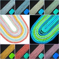 4mm Faceted Natural Luminous Stone Glowing In The Dark Tiny Shiny Beads For DIY Jewelry Making Bracelets Necklaces Accessories