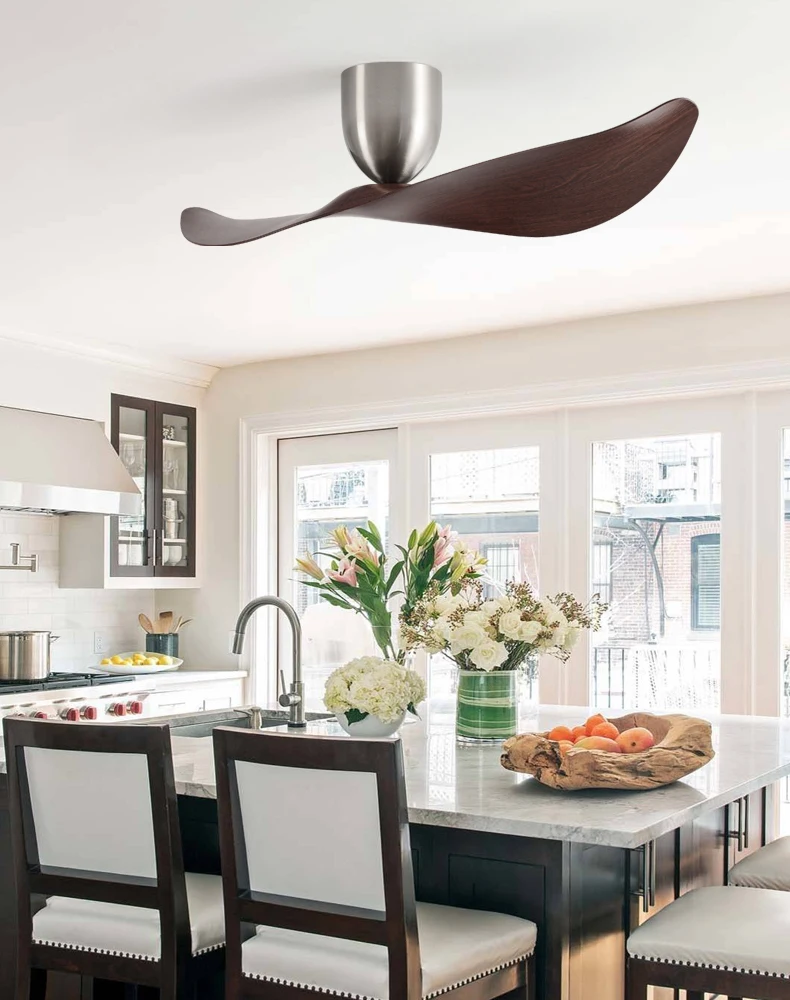 FUMANJIA 52-Inch Low-Profile Ceiling Fan for Home – No Light, Remote — detail 14