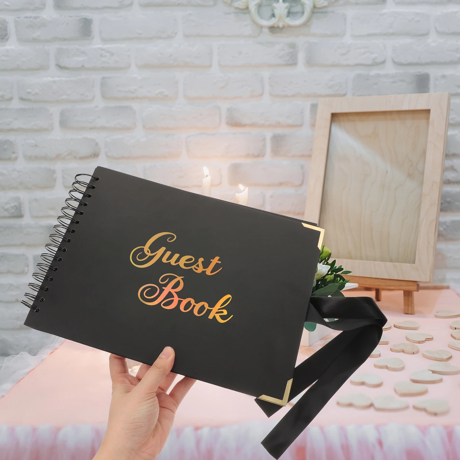

Graduation Sign in Book Guest Reception Party Supplies Paper Personalized Bride Classic Rustic Retro Guest Book Graduation