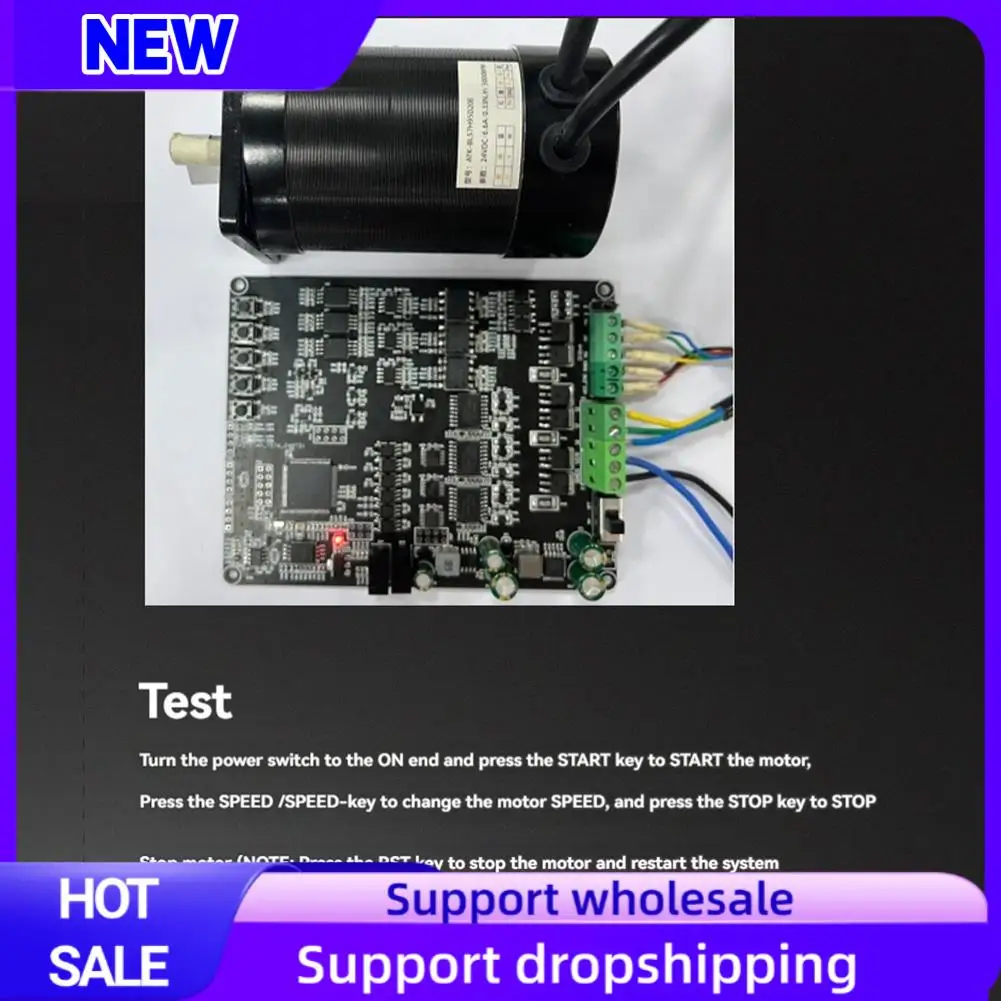 Suitable STM32F103VET6 FOC DC Brushless Motor Control Drive Board Current Voltage Isolation Collection