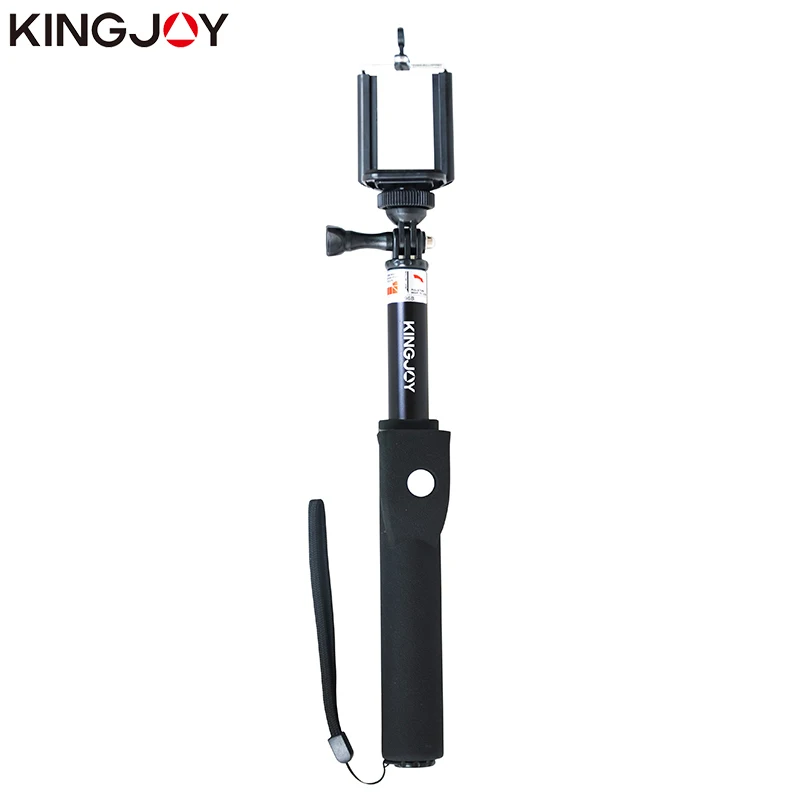 Kingjoy Selfie Stick tragbare Bluetooth 3,0 Action-Videokamera Stativ für Telefon Smartphone Universal für Gopro DSLR-Kamera