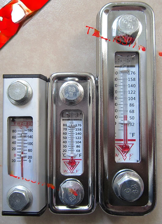 Liquid Level Gauge LS-3 LS-5 Oil Level Gauge Oil Dipstick Oil Gauge Oil Glass Water Level Gauge Oil Temperature