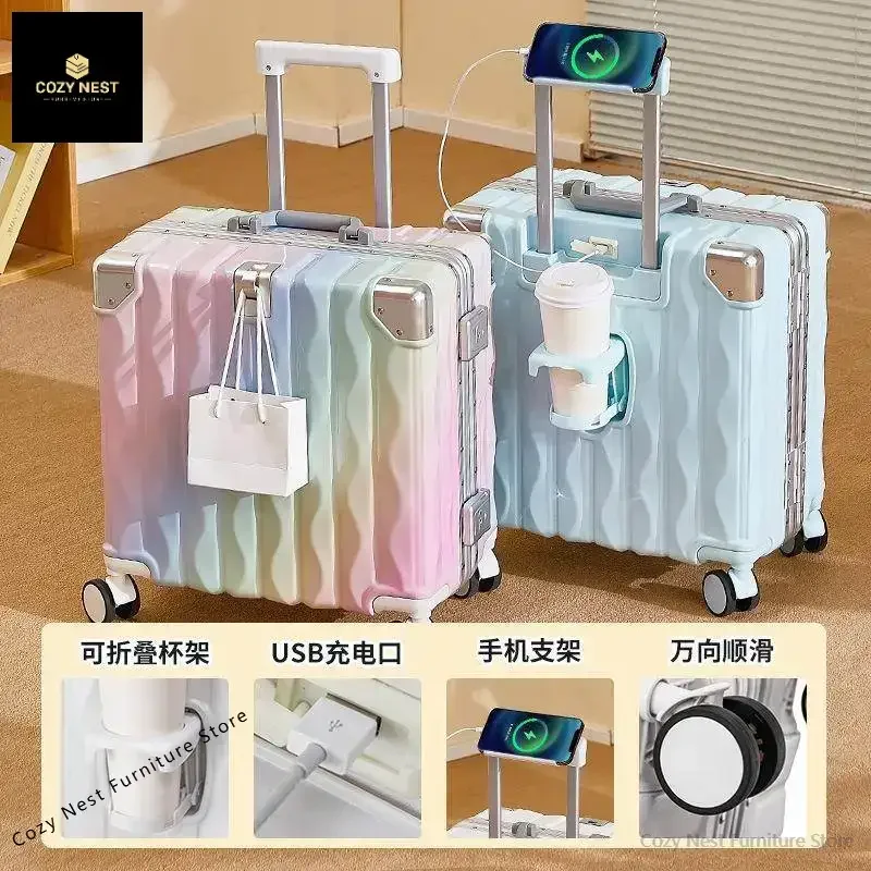 Student suitcase Girls high value dopamine small fresh junior high school high school student suitcase new
