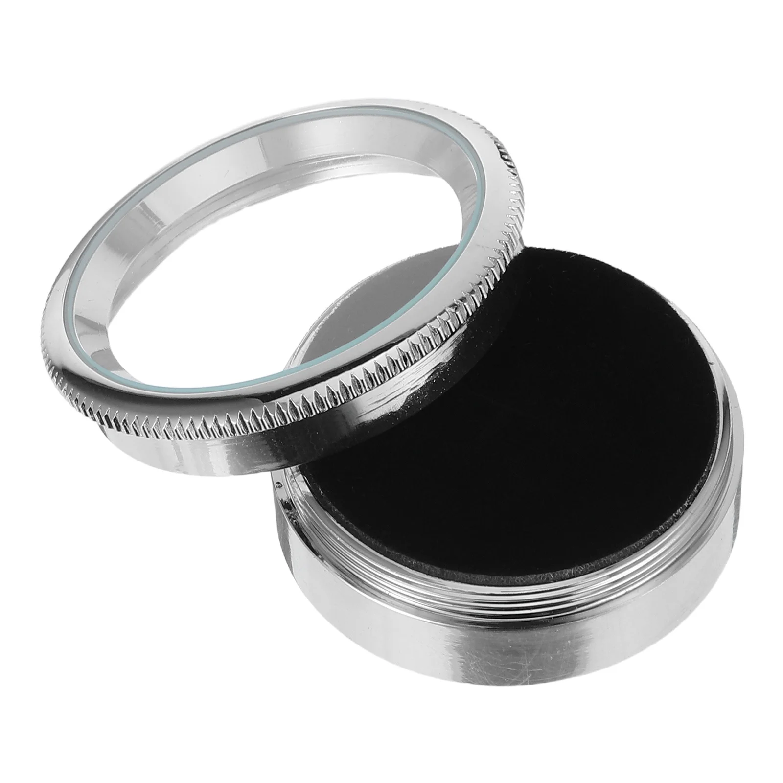 

Прозрачный чехол-держатель для драгоценных камней для демонстрации ювелирных изделий и хранения серебряной коробки для демонстрации ювелирных изделий Свободное хранение драгоценных камней