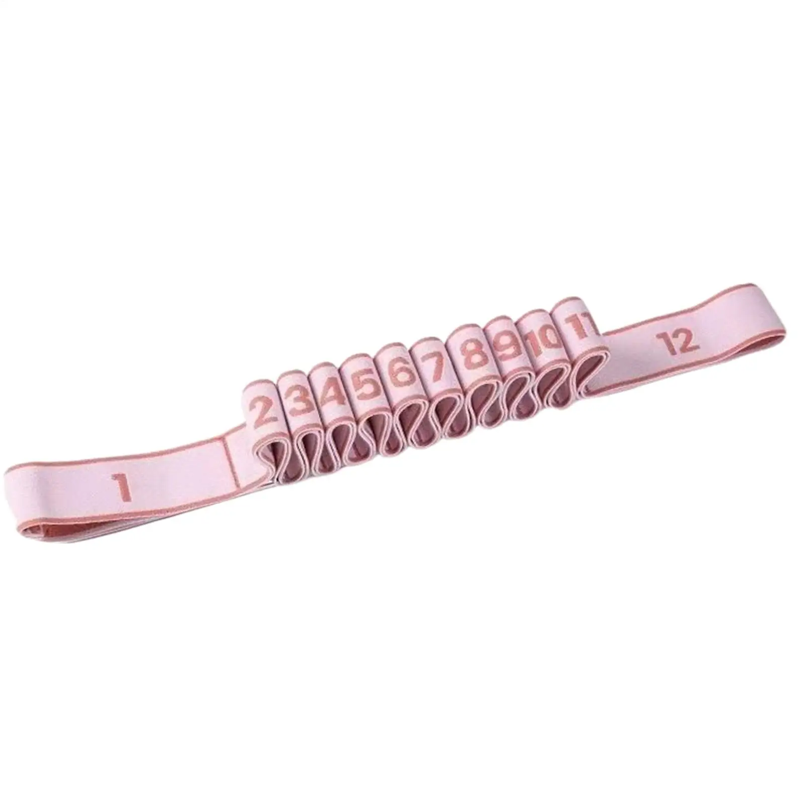 Fitness Resistance Bands For Women Numbered Fitness Equipment Elastic Exercise Bands For Women Men Athletes Beginners