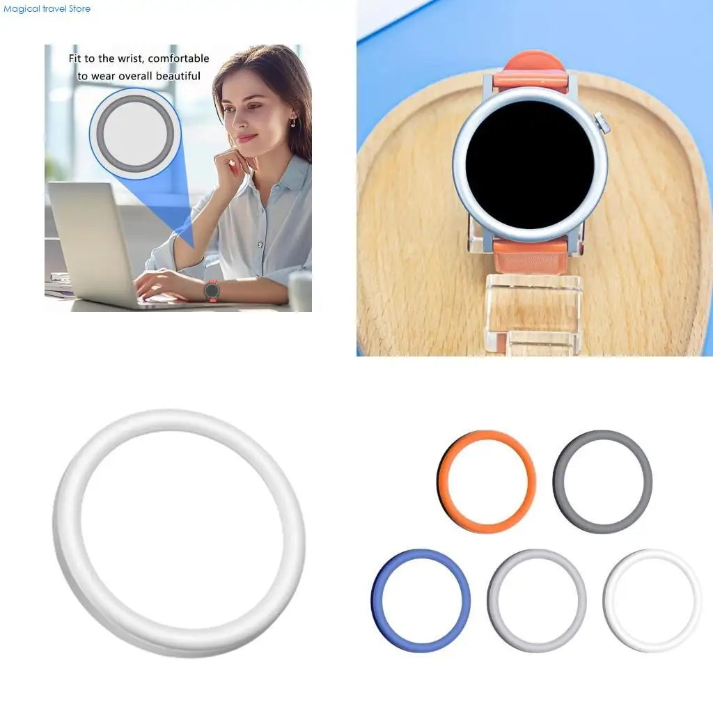 N2UB Lightweight Metal Shell Bezel Rings for CMF Watch Allow Easy Access To Functions