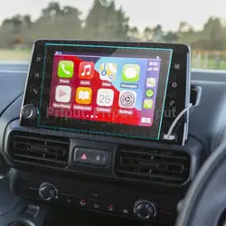 Tempered glass Screen Protector For Toyota PROACE CITY EV 2019 2020 2021 Car infotainment GPS Navigation Center Touch Display