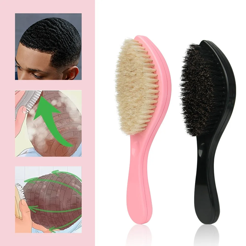 

Texture Men Styling Comb Waves Anti-knots Men's Beard Shaving Comb Professional Massage Facial Hair Cleaning Brush Salon