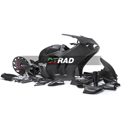 For DUCATI Panigale V4 V4S V4R 2018-2021 Carbon Fiber Matte Motorcycle Accessories Full Fairing Kits Modified Modification Parts