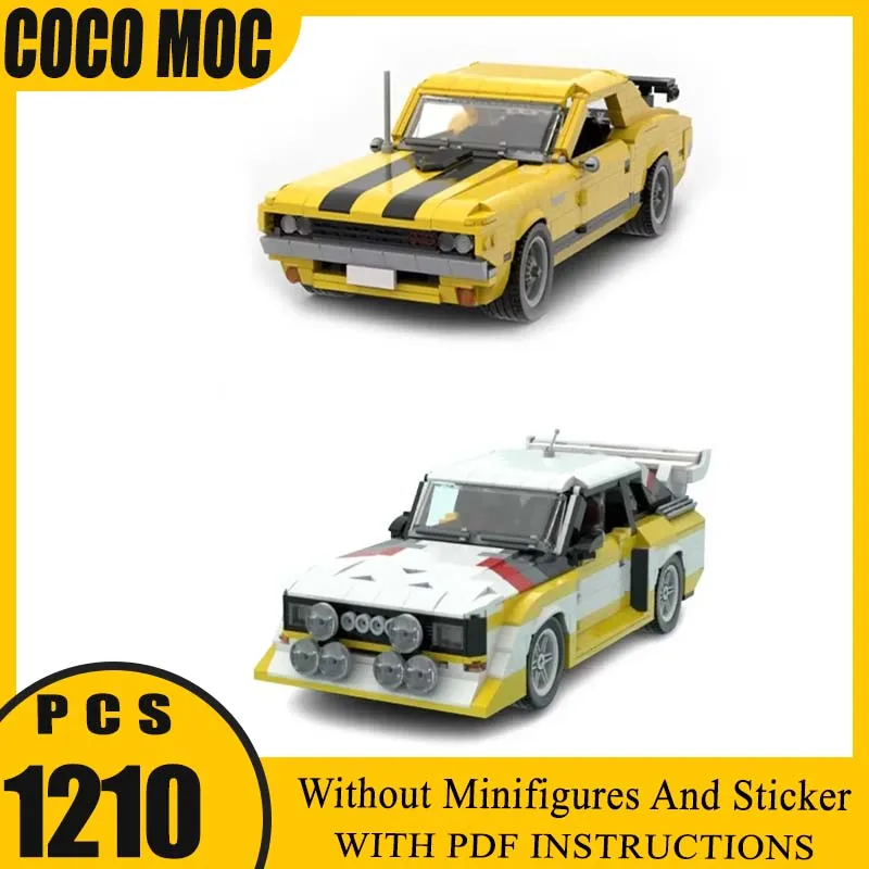

1:18 Speed Champion City Sports Car Модель Moc Строительные кирпичи Подарки Рождественские игрушки DIY Наборы Сборочные технологии Модульные блоки