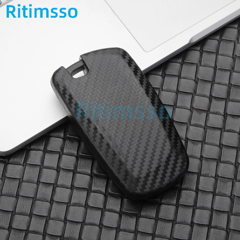 Carbon Fiber  Car  Key Fob Case SKin Cover for BMW 3 4 5 Series 320i 530i 550i F20 F21 F30 F31 F25 F01 F02 Car Key Case