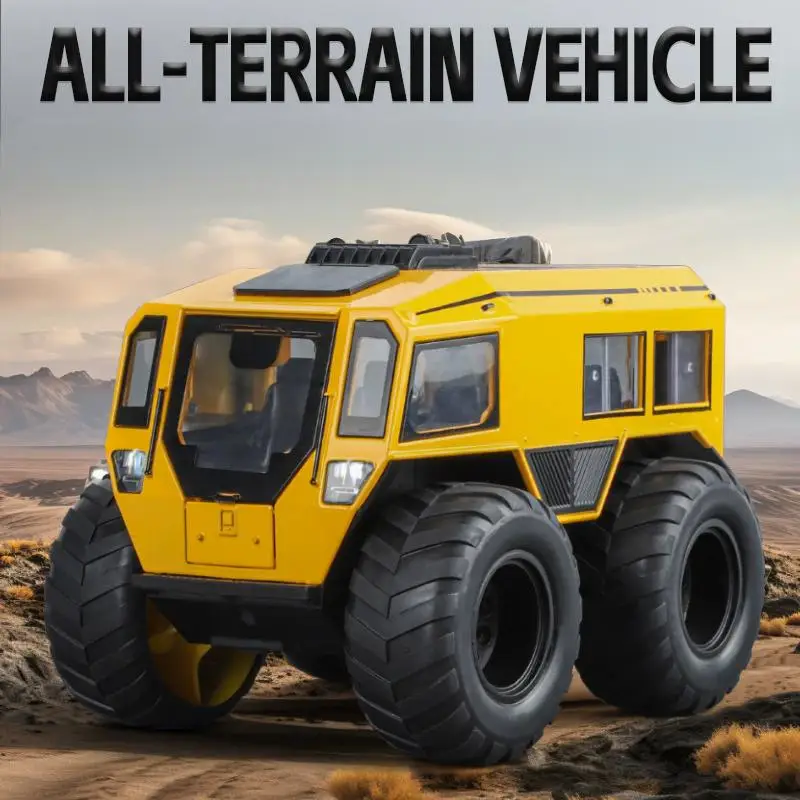

1:24 Scale Die-Casting Metal Alloy Car Model Collection Ornaments All Terrain Off Road Vehicle Model