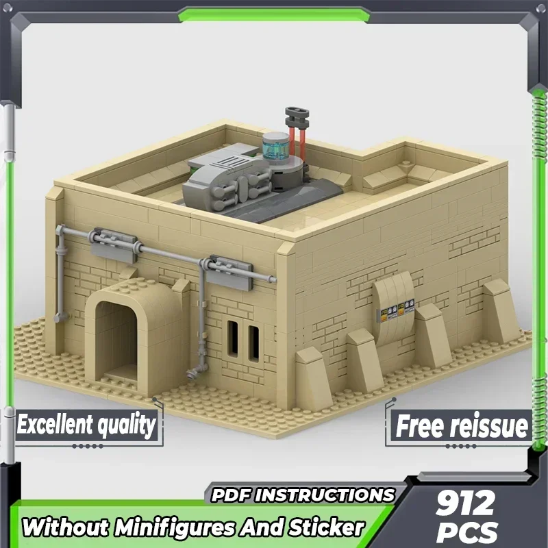 

Star Movie Model Moc Building Bricks Desert Scenario Market Part 02 Technology Modular Block Gift Christmas Toy DIY Set Assembly