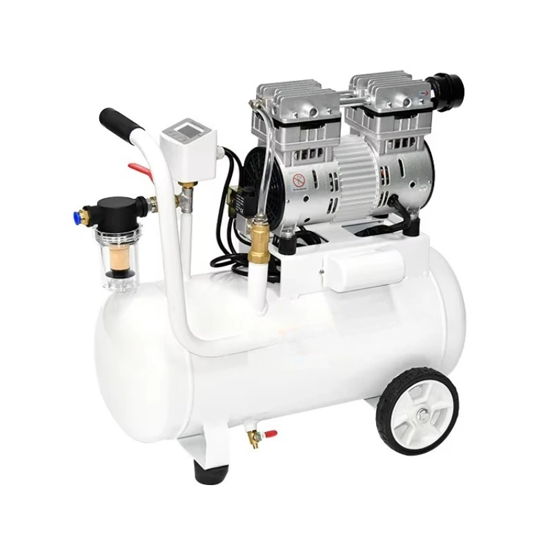 

Low Noise Portable Oilless Air Compressor Pump and Motor With Tank