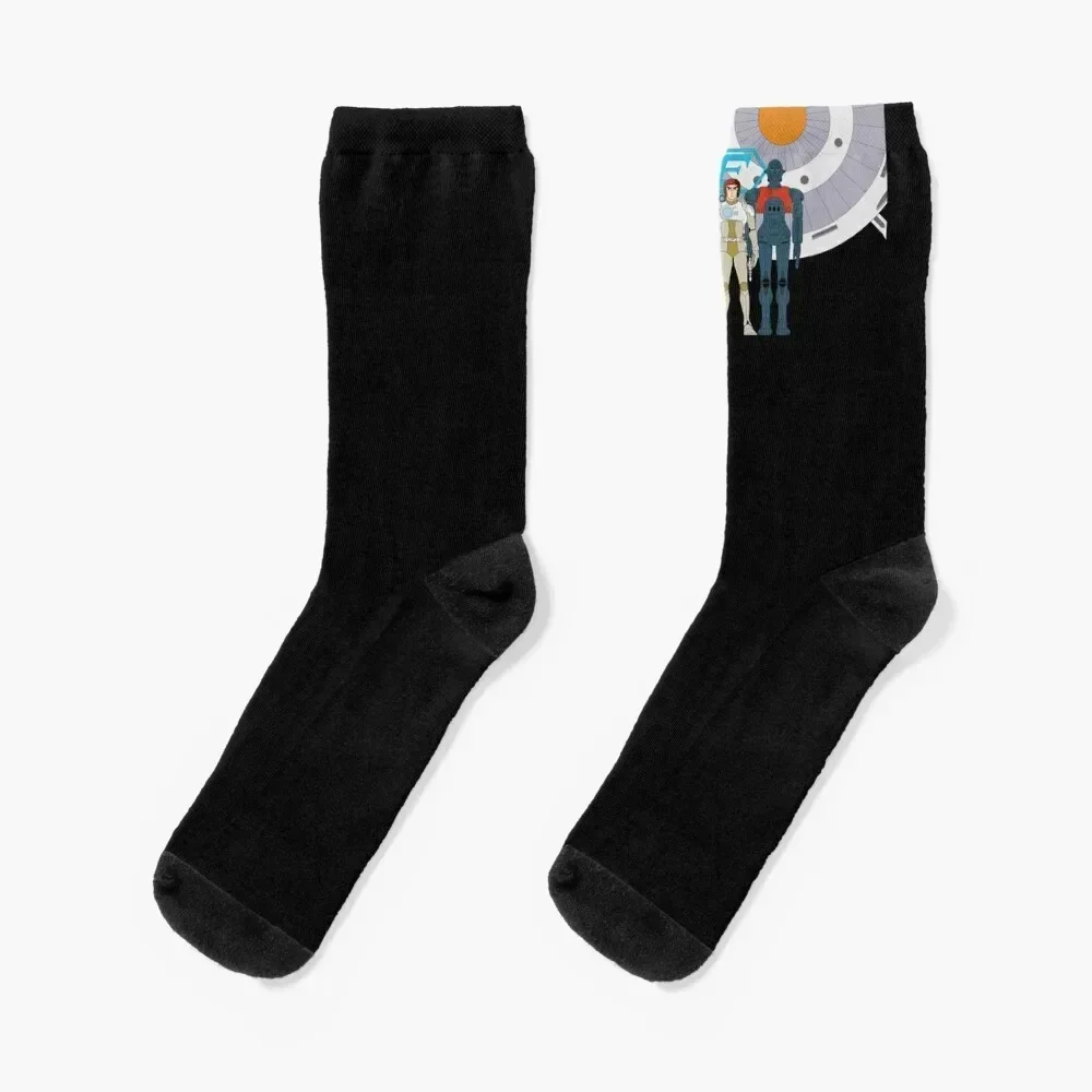 

Captain Future Crew (Comet version) Socks christmas gifts Rugby Socks Women's Men's