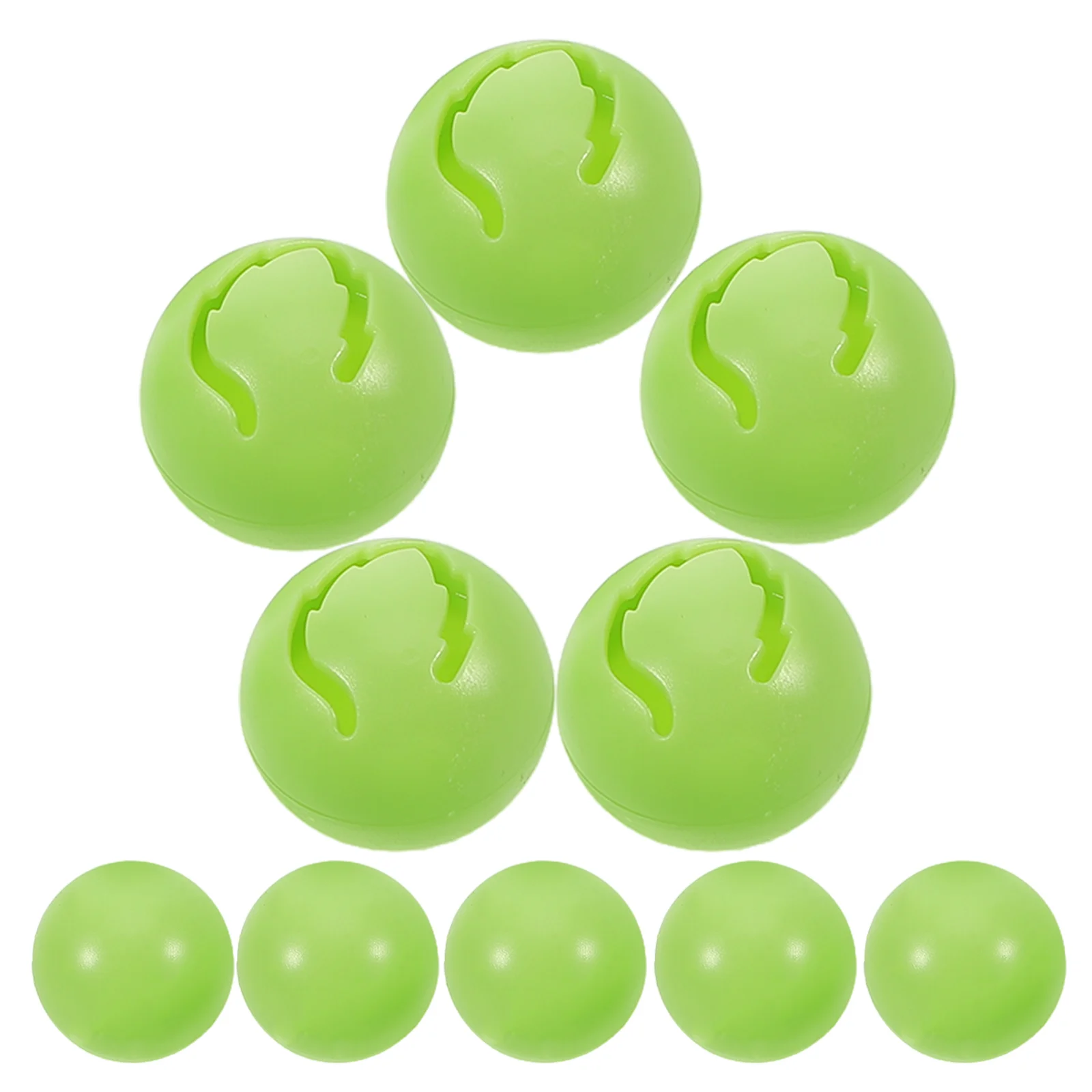 10 Pcs Bell Toys Jiggle Ball for Cat Replacement Noise Maker DIY Pet