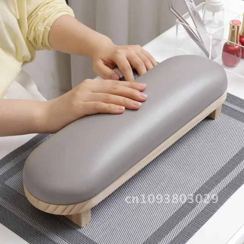 BQAN-soporte para uñas de cuero PU, reposabrazos para uñas, soporte para reposabrazos, almohada para uñas, cojín, herramientas de mano para manicura